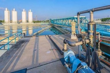 waste-water treatment plant